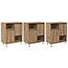 Sideboards 3 pcs rovere artigianale 180 x 35 x 70 cm - Foto miniatura 1