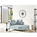 Chaise Longue Marum Ciniglia Azzurro - Foto miniatura 1