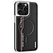 Custodia Magnetica Nera Compatibile Con Iphone 17 Pro - Texture Diamante, Protezione Antiurto - Foto miniatura 1