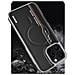 Custodia Magnetica Nera Compatibile Con Iphone 17 Pro - Texture Diamante, Protezione Antiurto - Foto miniatura 4