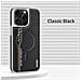 Custodia Magnetica Nera Compatibile Con Iphone 17 Pro - Texture Diamante, Protezione Antiurto - Foto miniatura 5