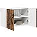 Pensile cucina con porta 2 pcs Legno vecchio 60 x 31 x 40 cm - Foto miniatura 3