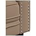 Set Divani Chesterfield 3pz Cappuccino in Similpelle - Foto miniatura 7