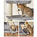 Tiragraffi per gatti - Grigio chiaro, materiale morbido PCT002N01 - Foto miniatura 8