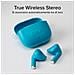 Go Pods Auricolare True Wireless Stereo (TWS) In-ear Musica e Chiamate USB tipo-C Bluetooth Blu - Foto miniatura 3