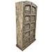 Armadio In Legno Fatto A Mano 90-100x37x170-195h Cm - Foto miniatura 1