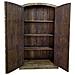 Armadio In Legno Fatto A Mano 90-100x37x170-195h Cm - Foto miniatura 3
