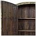 Armadio In Legno Fatto A Mano 90-100x37x170-195h Cm - Foto miniatura 6