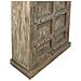 Armadio In Legno Fatto A Mano 90-100x37x170-195h Cm - Foto miniatura 8