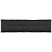 Cuscino per Schiena Nero 200 x 50 cm Tessuto in Microfibra - Foto miniatura 6