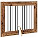Cancello per cani con supporti 4 pcs Legno antico 100 x 80 cm - Foto miniatura 5