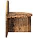 Comodino Legno antico 40 x 35,5 x 45,5 cm Legno ingegnerizzato - Foto miniatura 5