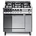 Cucina Elettrica MT86MF / C 5 Fuochi a Gas Forno Elettrico Classe A Dimensioni 80 x 60 cm Colore Inox Serie Maxima 80 - Foto miniatura 4