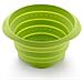 Scolapasta Pieghevole In Silicone, Verde - Foto miniatura 1