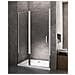 Porta Doccia Con Vetro Fissa E Porta Battente, Anticalcare, 97-100 Cm - Foto miniatura 2