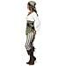 Costume Da Pirata Verde Da Donna - Taglia: M - Foto miniatura 2