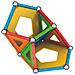 Geomag - Supercolor Costruzioni Magnetiche Per Bambini, Giocattolo Magnetico Linea Green 100% Plastica Riciclata, 52 Pezzi - Foto miniatura 9