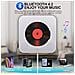 Lettore Cd Portatile Con Bluetooth Montaggio A Parete Fedelt Incorporata Altoparlanti Home Audio Boombox Con Telecomando Radio Fm Mp3 Usb 3.5mm Jack Aux Input Output Con Tirare-switch - Foto miniatura 3