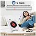 Lettore Cd Portatile Con Bluetooth Montaggio A Parete Fedelt Incorporata Altoparlanti Home Audio Boombox Con Telecomando Radio Fm Mp3 Usb 3.5mm Jack Aux Input Output Con Tirare-switch - Foto miniatura 4
