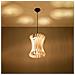 Lampada A Sospensione In Filo Di Legno Naturale E27 - Foto miniatura 10