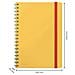 Spiralblock Leitz Cosy L, Quadrato, Giallo - Foto miniatura 8