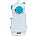 Macchina da Cucire Portatile P110 Funzionamento a Corrente o Batterie 12 Programmi Luce Integrata Pedale Incluso Colore Blu - Foto miniatura 3