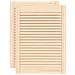 Ante con Design a Lamelle 2 pz 69x49,4 cm in Legno di Pino - Foto miniatura 1