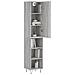Credenza Grigio Sonoma 34,5x34x180 Cm In Legno Multistrato - Foto miniatura 3