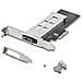 Schede di Interfaccia per PC PCIe 4.0 M. 2 64 GB /s Argento Nero - Foto miniatura 1