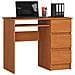 Scrivania per computer A6 destro, 3 cassetti, 90x50x77 cm, Colore Ontano - Foto miniatura 1