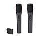 Partybox Microfono Digitale Wireless Ricaricabile - 2PK,Colore Nero - Foto miniatura 1