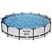 Piscina Tonda Con Struttura Steel Pro Max 427x84 Cm 56595 - Foto miniatura 2