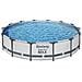 Piscina Tonda Con Struttura Steel Pro Max 427x84 Cm 56595 - Foto miniatura 4