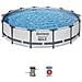 Piscina Tonda Con Struttura Steel Pro Max 427x84 Cm 56595 - Foto miniatura 1