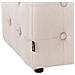 Pouf Wisconsin Velluto Beige Chiaro - Foto miniatura 4