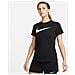 T-Shirt Swoosh Cw6967-010 Donna Taglia M Colore Nero - Foto miniatura 1