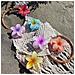 Fermagli Per Capelli Con Fiori, Confezione Da 4 Yellow /blue /purple /pink - Foto miniatura 5
