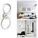 Applique Lampada Interno Moderna Parete Muro Infinito 12w Luce Naturale Sj-091 - Foto miniatura 1