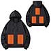 Gilet Riscaldato A 5 Zone Black Xl - Foto miniatura 3
