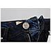 Jeans Casual Da Donna Slim Fit A Vita Bassa In Cotone Blu - W26 - Foto miniatura 4