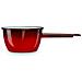 Ignea Pentolino Induzione Latte Con Manico 0,70 L Acciaio Smaltato 12 Cm Vintage Rosso - Foto miniatura 1