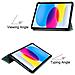 TABX-IP10-COVER11 custodia per tablet 27,7 cm (10.9") Custodia flip a libro Blu, Verde, Bianco - Foto miniatura 8