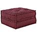 Pouf Modulare Marrone Rossiccio 70x70x36 in Tessuto - Foto miniatura 1