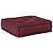 Pouf Modulare Marrone Rossiccio 70x70x36 in Tessuto - Foto miniatura 9