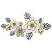 Decorazione In Metallo 3d Fiori 9 - Multicolore - Metallo - 134,6x7,6x69,9 Cm - Foto miniatura 1