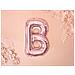 Palloncino Lettera B In Rosa Oro - Decorazione Perfetta Per Ogni Occasione - Foto miniatura 2