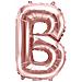 Palloncino Lettera B In Rosa Oro - Decorazione Perfetta Per Ogni Occasione - Foto miniatura 1