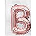 Palloncino Lettera B In Rosa Oro - Decorazione Perfetta Per Ogni Occasione - Foto miniatura 3