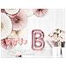 Palloncino Lettera B In Rosa Oro - Decorazione Perfetta Per Ogni Occasione - Foto miniatura 4