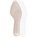 Solette In Pelle - Design A Punta In Pelle Pu Beige - Foto miniatura 1